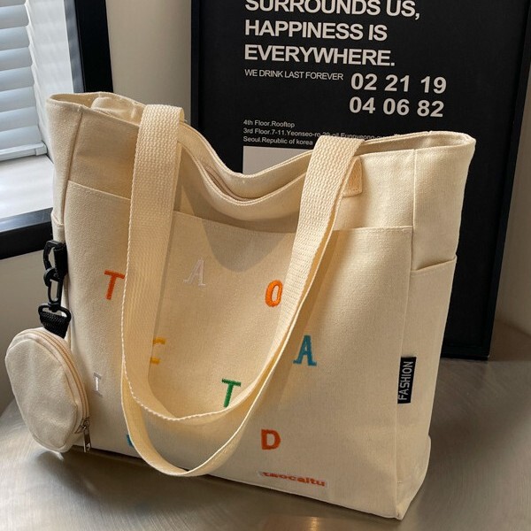 2025 New Style Simple Crossbody Bag, Fashionable Handheld Tote Bag, Tote Bag, Commuting Casual Large Capacity Bag