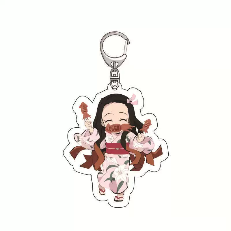 Acrylic keychain, creative accessory, pendant
