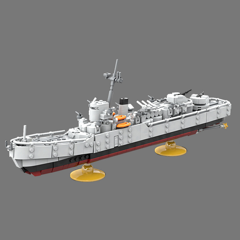 现货1645号A1347毁灭者航空战舰moc-127569儿童益智拼装积木玩具