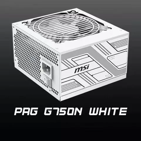 Белый блок питания, совместимый с игровым ноутбуком, G750, 80plus, 750Вт