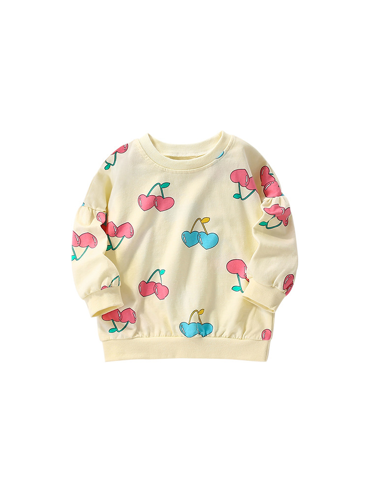Malwee Child Sweater Otoño Invierno Nuevo estilo europeo y americano para niños de mediana edad de cuello redondo de mangas largas de estilo extranjero niñas vestidas para niños
