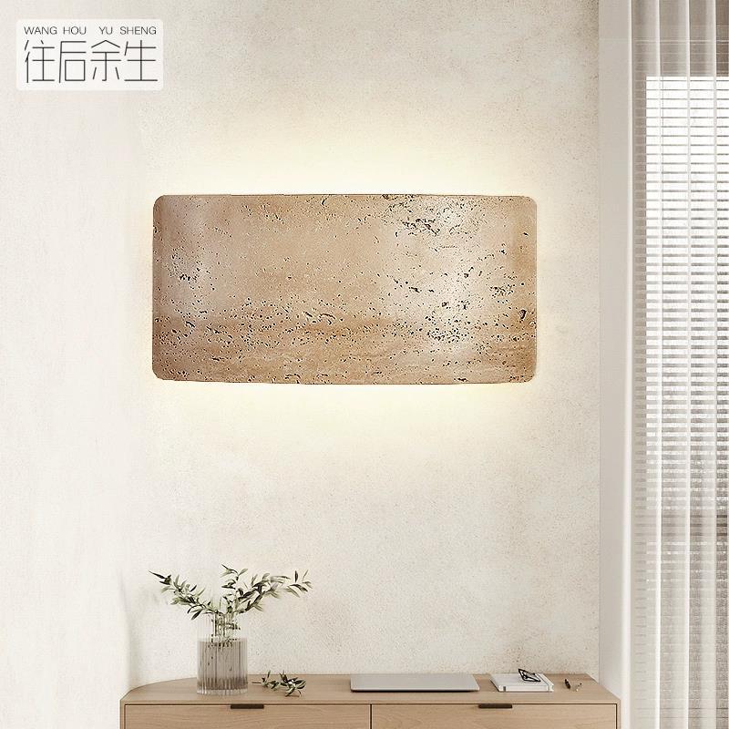 Cream silent style bedroom bedside wall lamp living room dining room outdoor outdoor waterproof retro designer aisle lamps