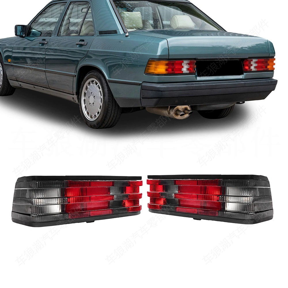 Подходят к Benz W201 190E 1982-1993 задняя фара затемнённая тормозной сигнал