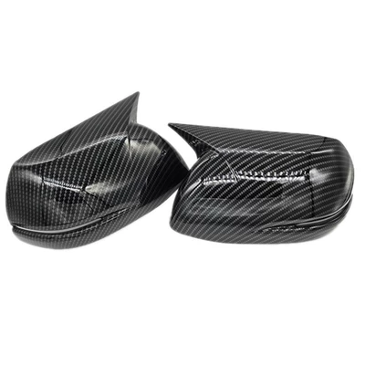 Suitable for Honda CR-V 12-22 year carbon fiber rear view rearview mirror Horn devil ear shell cover modification parts (Other Car Modifications) - honda-cr-v-12-22-carbon-fiber-grain-pair