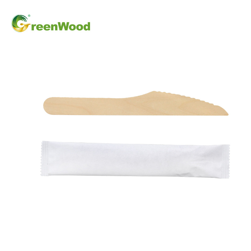 160mm embalaje independiente abedul desechable tenedor de madera Tenedor de abedul pastel de Luna sabor Tenedor de comida occidental