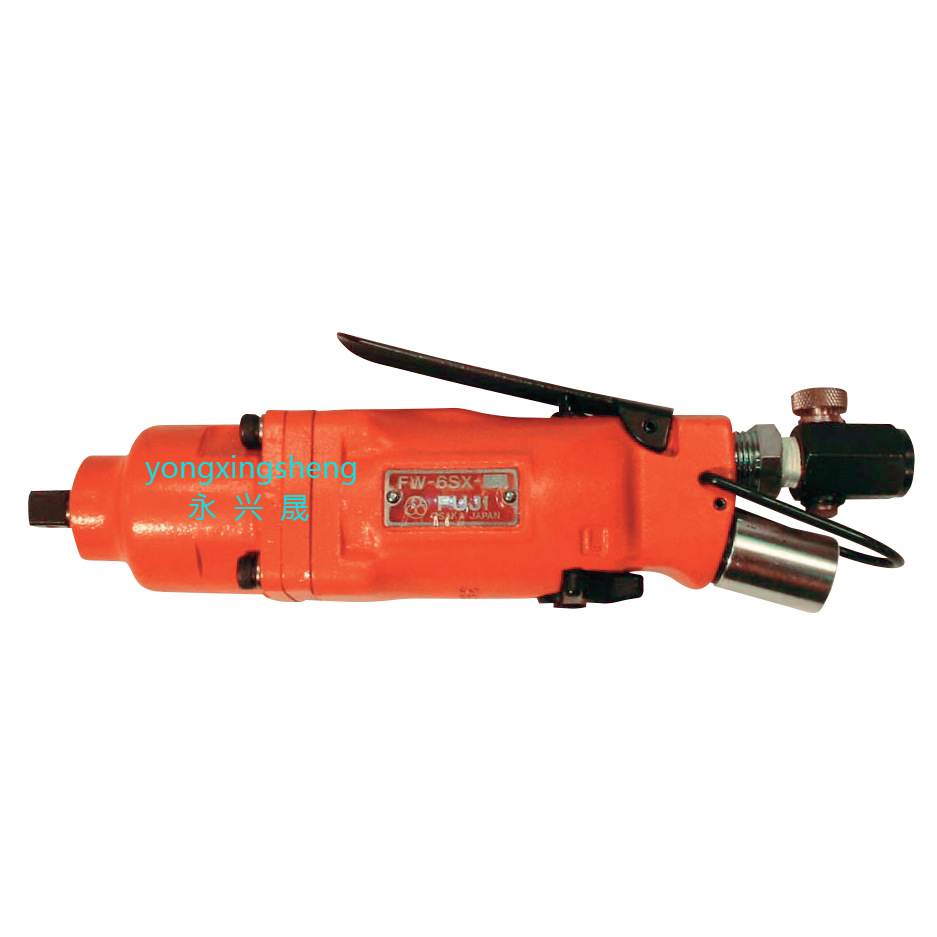 日本FUJI富士气动扭力扳手 3/8风动直柄式冲击扳手FW-6SX-6 BF