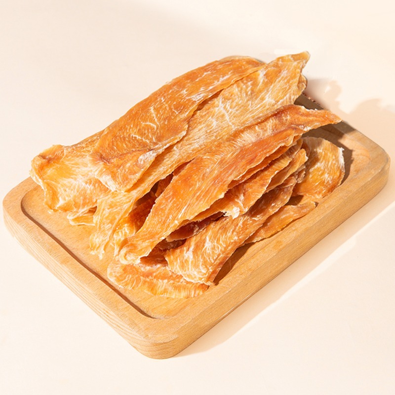 Snack para perros, carne seca de pato, 100g de calcio para perros molares, entrenamiento para perros pequeños de tamaño medio, comida para mascotas de recompensa de Teddy.