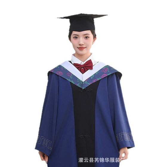 Master's Dress University Graduation Dress College Style Adult Liberal Arts Science Academic Dress Source Factory Wholesale