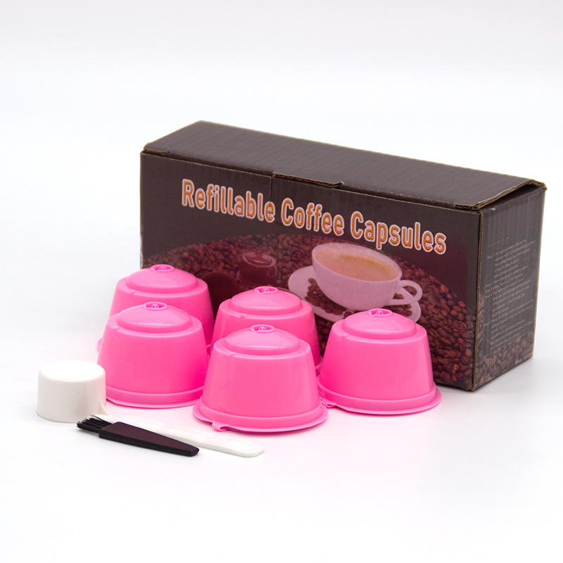 5 шт упакованные кофейные капсулы чашки для DOLCE GUSTO Coffee оболочка фильтр картонная коробка набор