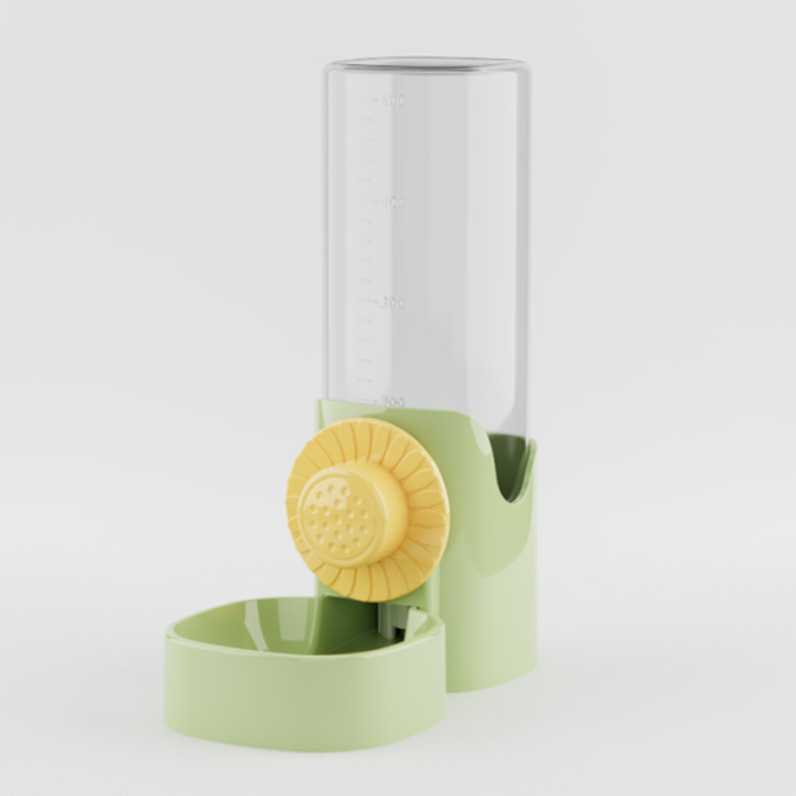 ペット吊り下げ給水器オリジナルデイジー吊りケージ自動給水器大容量猫と犬の水差し|undefined