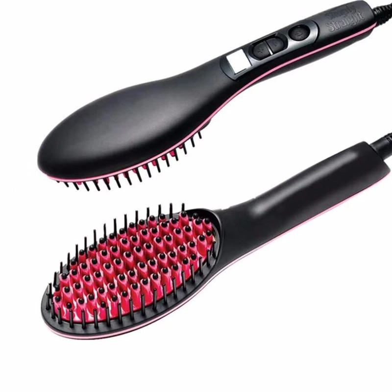 Board Smooth Straightening Simply Electric Straight Hair Einstellbarer Wärmekamm_voghion.com