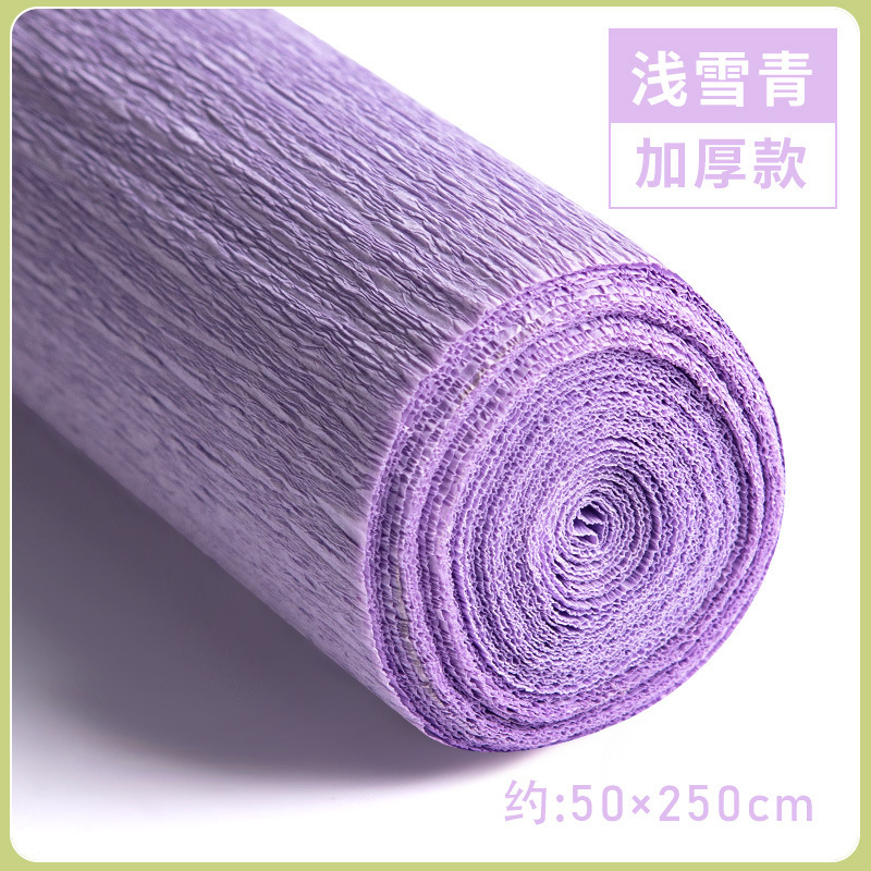 厚い色のしわの紙の手作りの花のDIYの製作材料の巻きのしわの紙の手作りのバラのしわの紙|undefined