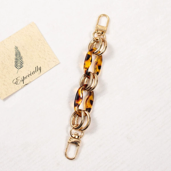 Small acrylic leopard print model (about 16cm)