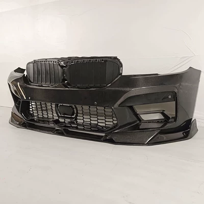 Suitable for Bmw 5 Series F90 Lci Late M5 Carbon Fiber Wide Body M5 Front Bumper Can Be Matched with Carbon Fiber Front Lip (Bumper)