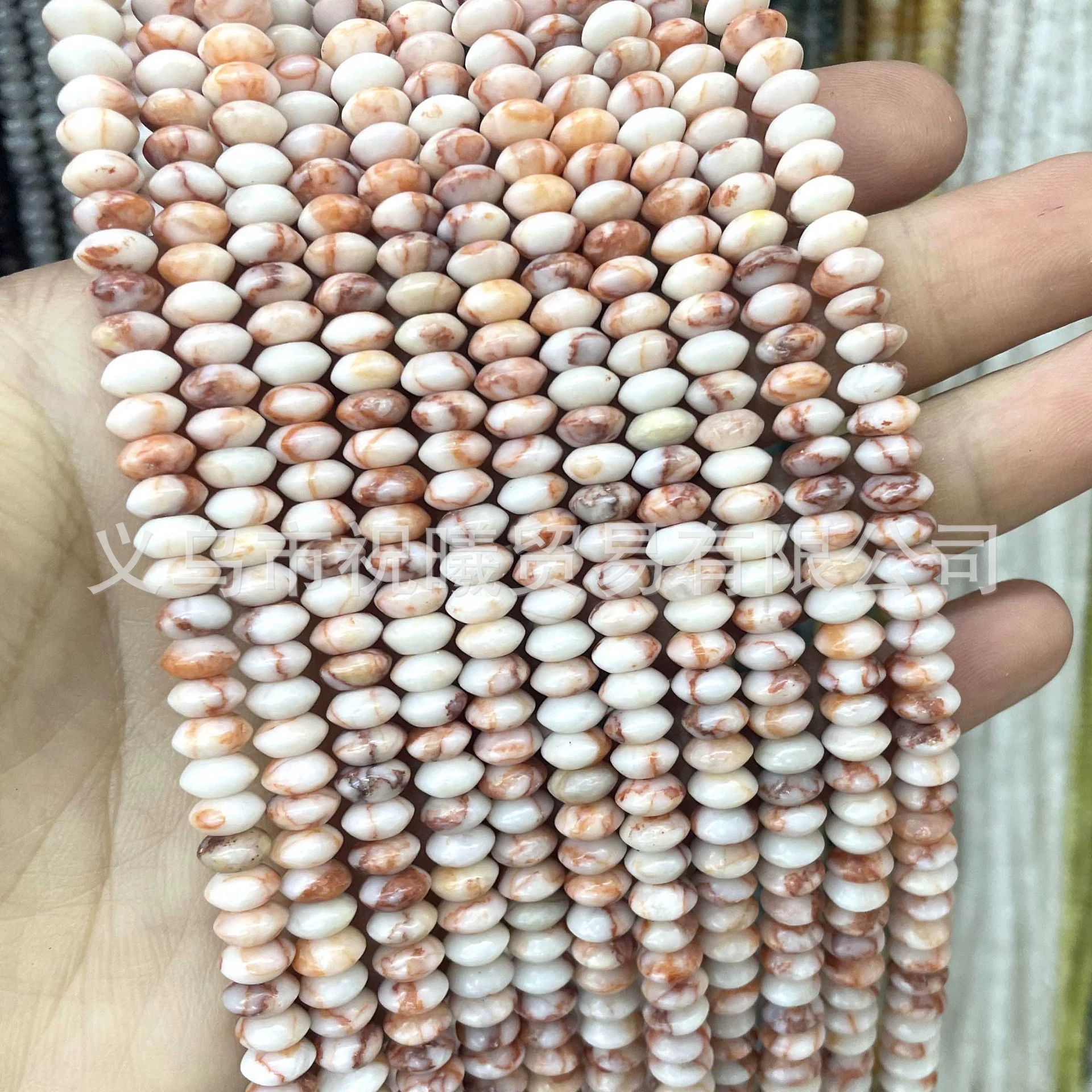 Natural ore jade, beads, accessories, bead bracelet, 3×6mm, geolocation function, wholesale
