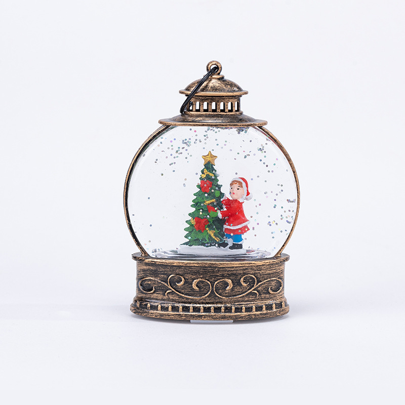 クリスマス水入りラウンドランプ風ランプ卸売クリスマスライト雰囲気装飾装飾品メリークリスマス|undefined