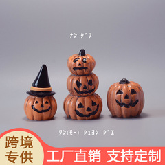 ハロウィンカボチャ樹脂装飾品遊び心とかわいい日本のゴーストフェスティバルカボチャモデル diy 子供のおもちゃ