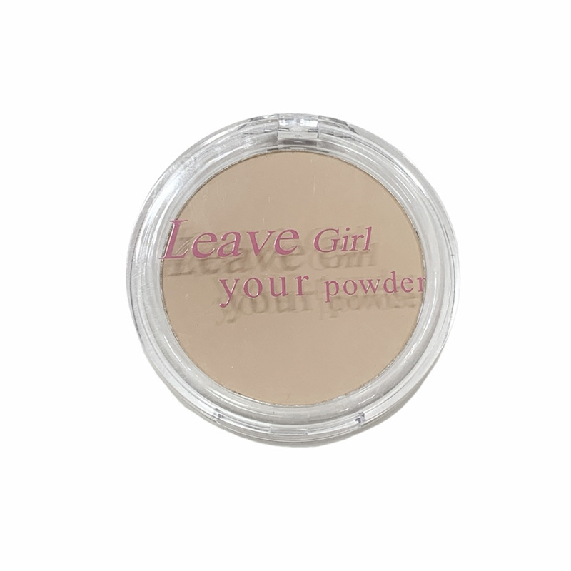 LEAVE GIRL, polvo de maquillaje de niebla suave, no es fácil de quitar, opalescente impermeable, polvo de brillo de piel duradero al por mayor.