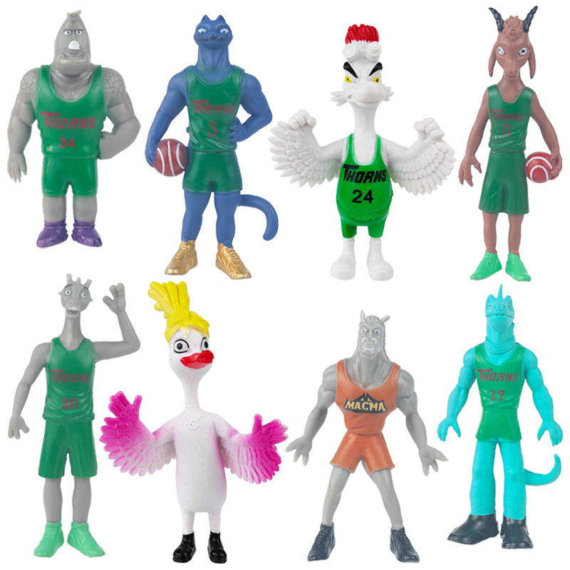 Cross-Border New Product Miracle Dream Team Action Figure Will Goat Peak Doll Anime Peripheral Model Display Piece