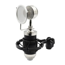 【跨境专供】BM502小奶瓶电容麦克风家用电脑直播录音厂家批发