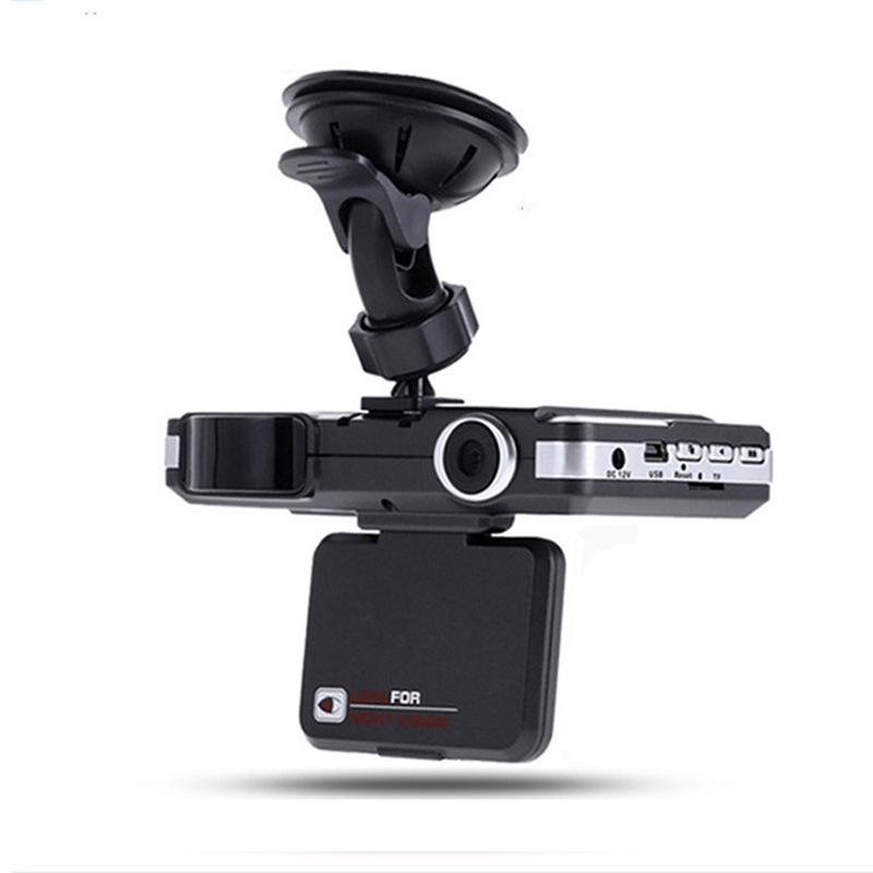 Cross-border Russian electronic dog mobile speed measuring dashcam 2-in-1 radar integrated device direct from manufacturer