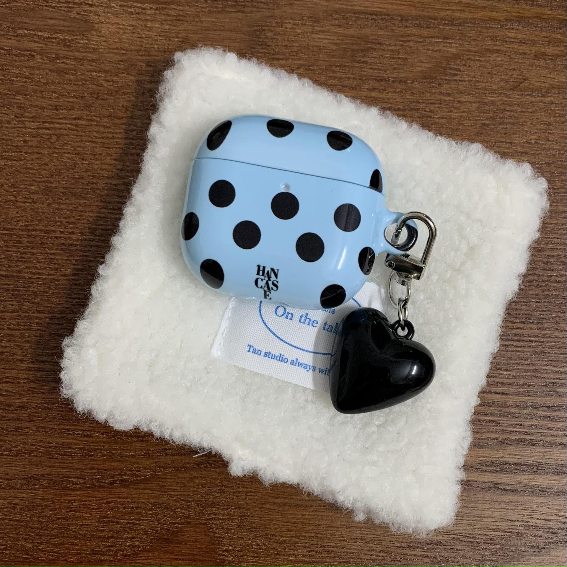 Punto de onda azul coreano para auriculares AirpodsPro2 nuevo colgante airpods1/2 de 3/4 generación Pro nuevo 3