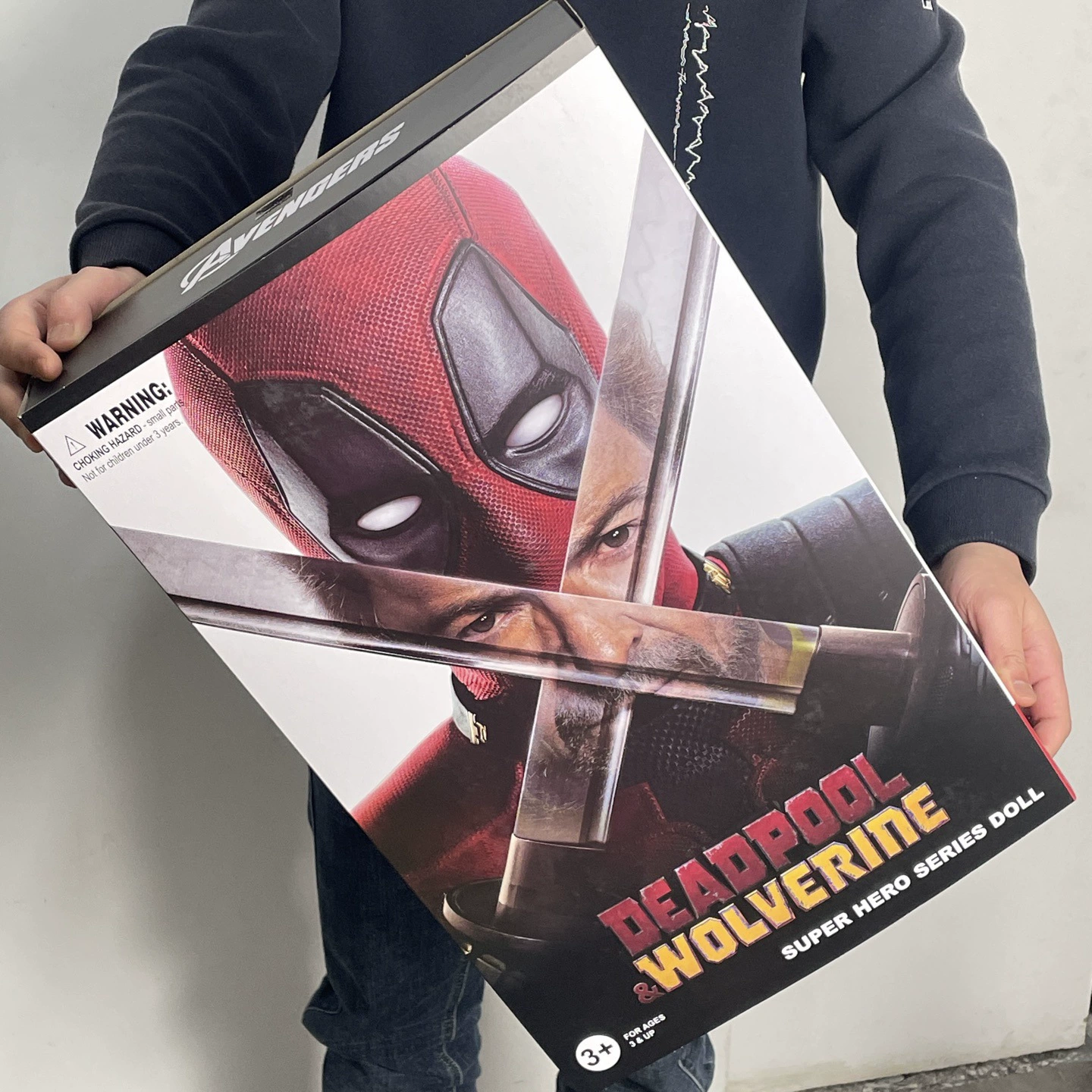 Негабаритный ручной работы Высокое качество зверя Королевство Marvel D Дэдпул Росомаха Marvel ручной работы