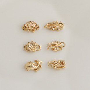 14K����ɫ�pȦɏ������S�� �������~÷�������β�B�ӿ�diy�ֹ�