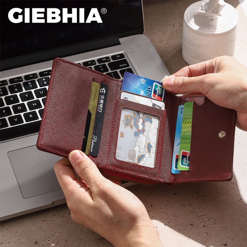 Cross-Border Fashion Wallet for Women, Short Style, Cross-Pattern Wallet, Coin Purse, Large Capacity Card Holder, Women's Wallet Cross-Border Fashion Wallet for Women, Short Style, Cross-Pattern Wallet, Coin Purse, Large Capacity Card Holder, Women's Wallet