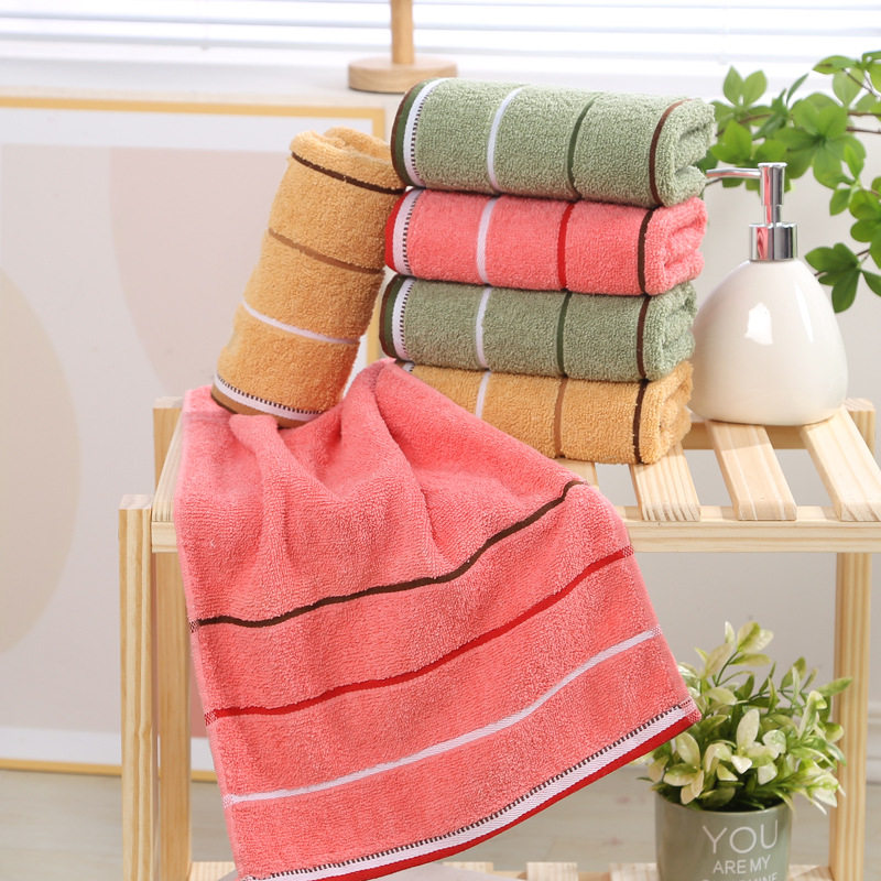 Labor protection towel wholesale benefits 100 grams full cotton thickening absorbent daily necessities employee benefits towel gift box embroidery 