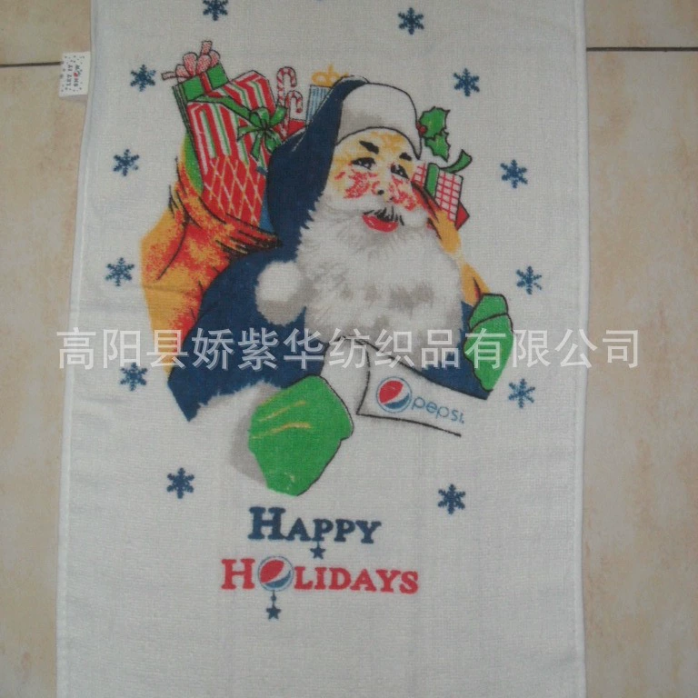 Поставка хлопка сократить флис покрытие печати кухонное полотенце