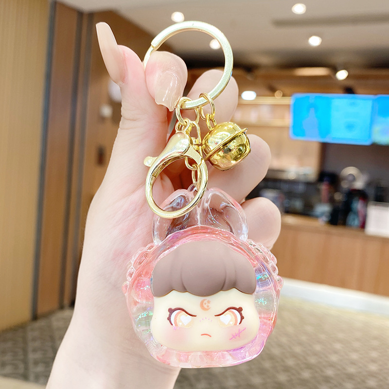 환상 토끼 키링 - 화려한 색상