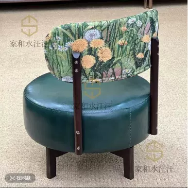 [油画旋转大沙发]沙发卧室阳台休闲椅 可旋转书房沙发椅
