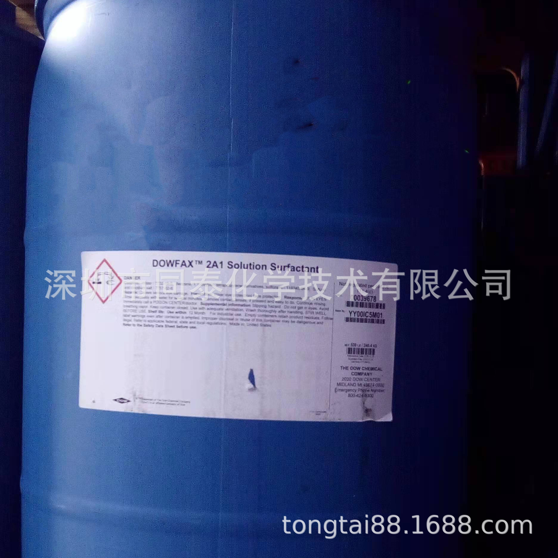 供应 DOWFAX 2A1 Surfactant 烷基二苯醚二磺酸盐 阴离子乳化剂