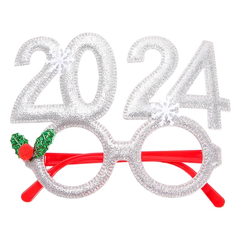 Gafas de Navidad Nuevo 2025 Gafas Fabricante Fiesta Adultos Niños Regalos Fiesta Accesorios Gafas de Año Nuevo
