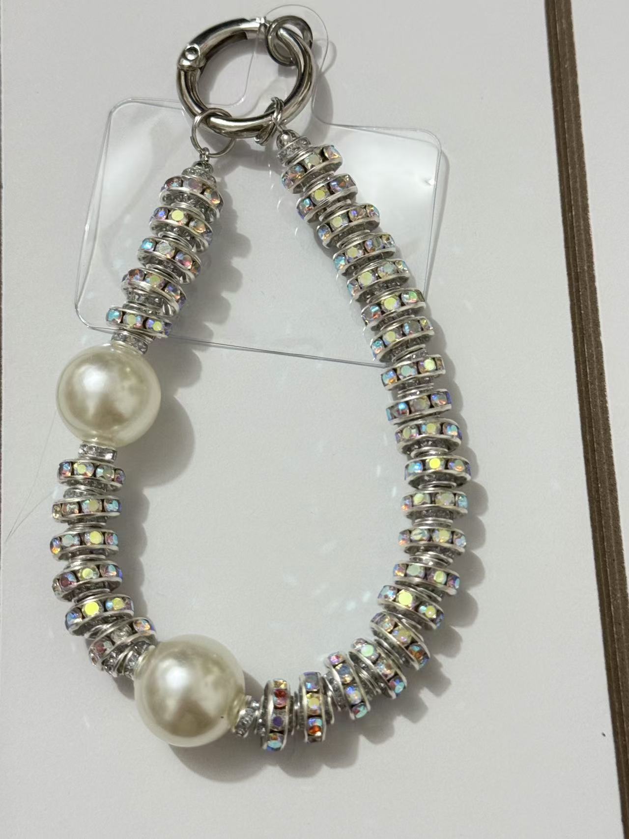 Linda cadena de todo fósforo de cordón de teléfono móvil para Apple/Huawei/Xiaomi pulsera de carcasa de teléfono móvil corazón de niña cadena linda