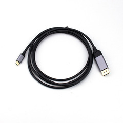 Factory direct supply Type-C to DP 1.8-meter aluminum alloy adapter 4K 60Hz gold-plated USB 3.1 TO DP
