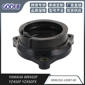 WR450F YZ450F YZ450FX 2S2-13597-00 Intake Manifold Carburetor Joint Rubber Interface