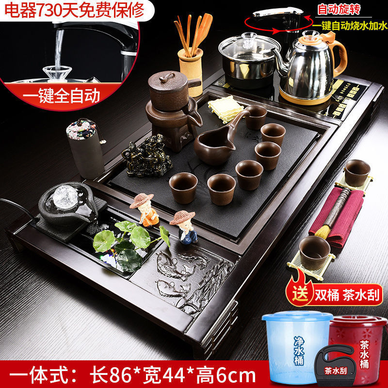 게으른 사람들을 위한 차 세트 + 잉어와 분수(완전 자동 버킷 배달)