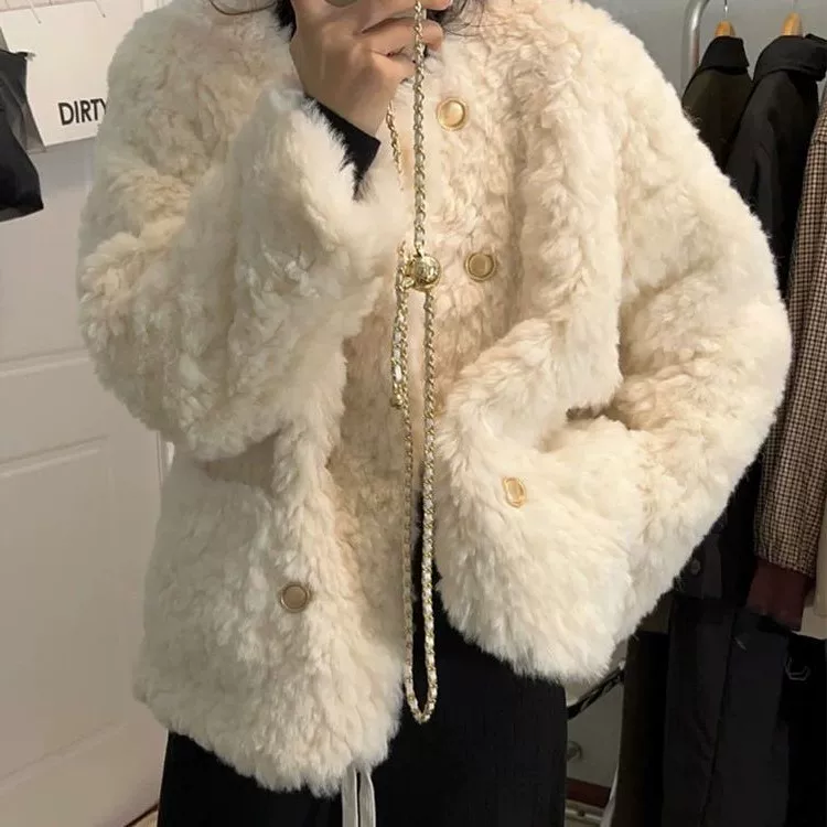 Зимнее пуховик, стиль Chanel, для подростков, свободный крой, оверсайз
