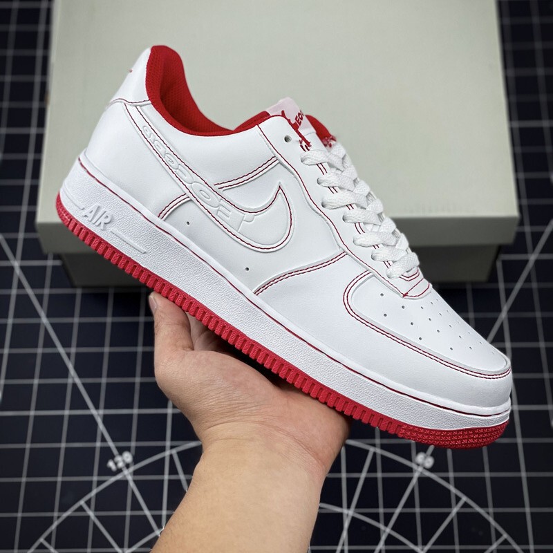 Air Force 1 Wheat-Colored Low-Top Unisex Student Trendy Shoes Af1 Putian Shoes Pure Original Casual Sneakers Durable Official