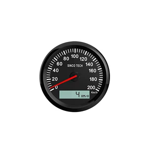 Colorful Backlight Gps Tachometer Speedometer High Speed Stepper Motor 12V/24V