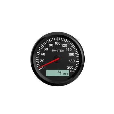Colorful Backlight Gps Tachometer Speedometer High Speed Stepper Motor 12V/24V (tachometer)