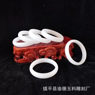Factory wholesale Afghan jade bracelet jade bracelet suet White Jade white jade bracelet jewelry Jade a generation