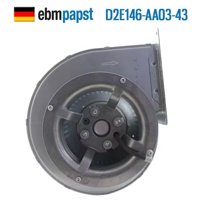 原装德国ebmpapst风机D2E146-AA03-43 230V 带法兰 变频器风机