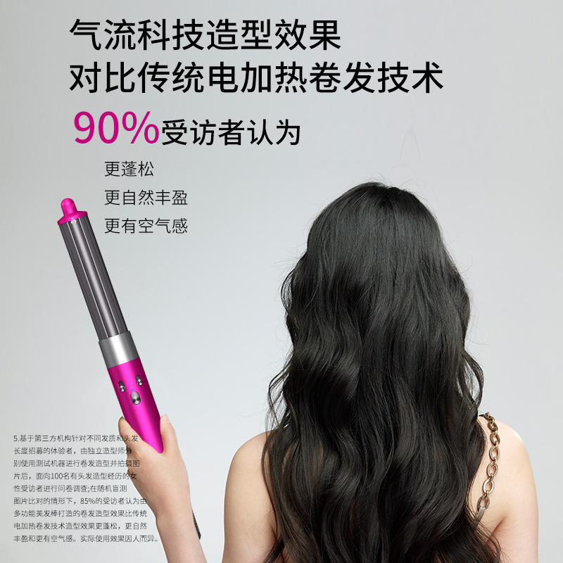 某センと同じHS05マイナスイオンスマート温度制御ヘアアイロン、多機能で髪を傷めずに髪を素早く乾かす|undefined