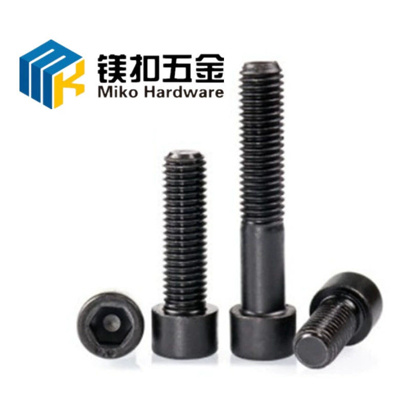 Поставка GB70-76 национальный стандарт класса 8,8 винт с шестигранной головкой окисление черная головка чашки винт с шестигранной головкой серии M10