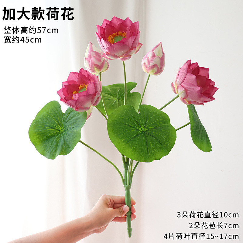 연꽃색 꽃다발