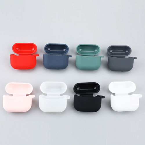 Suitable for Apple 3rd generation wireless Bluetooth headphone case airpods 3 thickened anti-2.5mm drop silicone protective cover