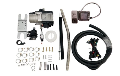 Cross-Border Parking Heater Air Heater Diesel Heating Fuel Heating Machine Preheating Engine Cab (Automotive air conditioning) - lcd-remote-control-large-water-pump